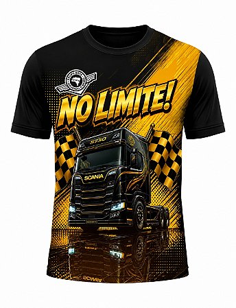 Camiseta Scania No Limite