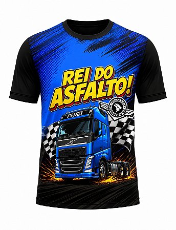 Camiseta Caminhão Volvo FH Rei do Asfalto