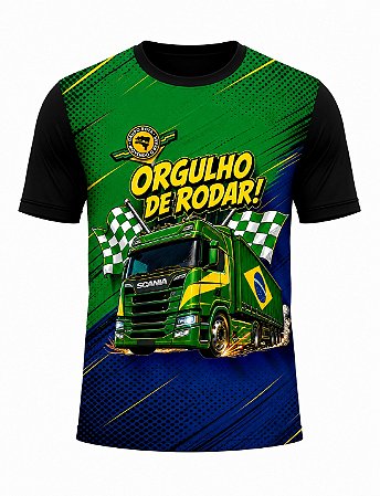 Camiseta Caminhão Scania Orgulho de Rodar