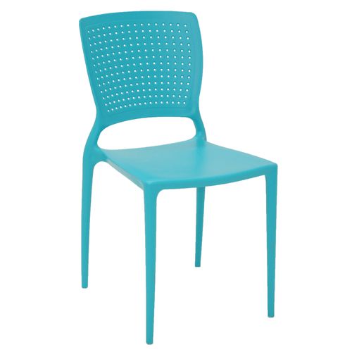 Cadeira Tramontina Safira em Polipropileno e Fibra de Vidro Azul