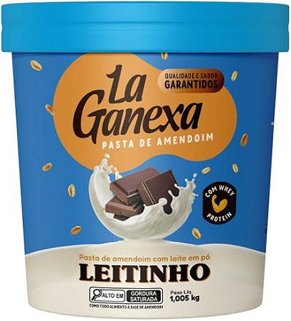 Pasta de Amendoim 450g - La Ganexa