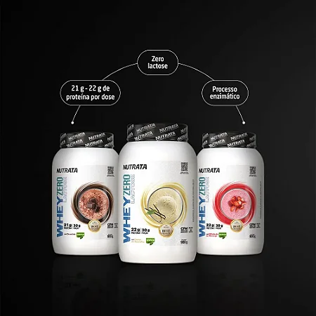 Nutrata Whey Zero Lactose 900g