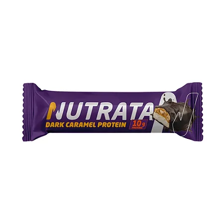 Nutrata Dark Caramel Protein 45g display c/ 12 barras - Dark Caramel