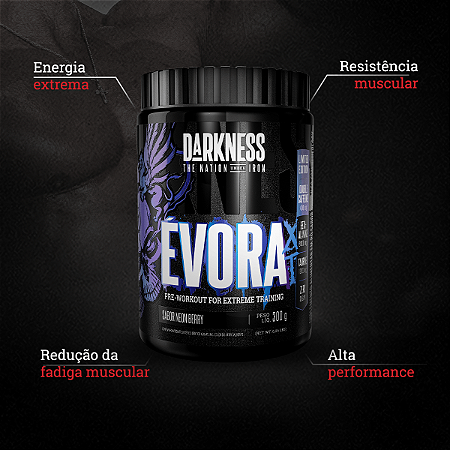 Pré-treino com cafeína - Évora XT Darkness