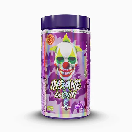 Pré Treino Insane Clown - Demons Lab - Grape