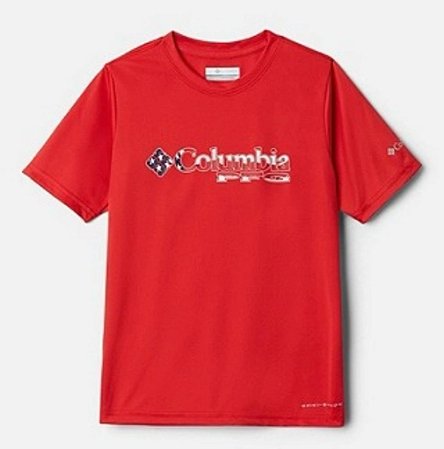 CAMISETA COLUMBIA INFANTIL COM PROTEÇÃO SOLAR TAM 5