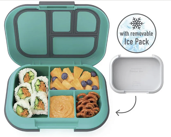 Lancheira Escolar Bentgo Kids chill - Electric Aqua