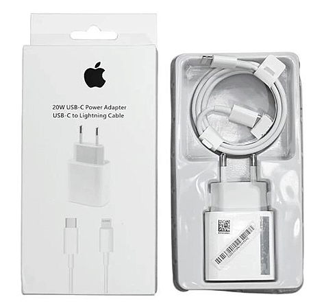 Kit cabo+tomada generica Iphone do 8 ate o 14 UCB-C