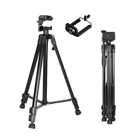 Tripé Profissional 1,70 Câmera Nikon Universal Com Suporte