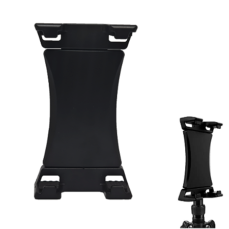 Suporte Tablet Resistente Com Trava Garra Para Tripé Universal 1/4