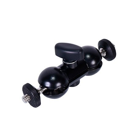Braço Articulado Magic Arm Rosca 1/4 Universal Duplo Câmera