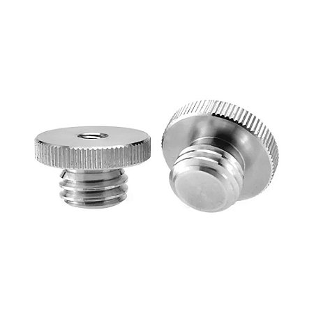 Adaptador Conversor 5/8 Macho Para 1/4 Fêmea P/ Tripé Câmera Pedestal