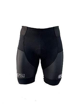 Bermuda de ciclismo AURA com bolso e forro de gel / Unissex