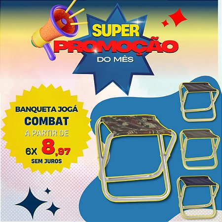 Banqueta Combat Jogá
