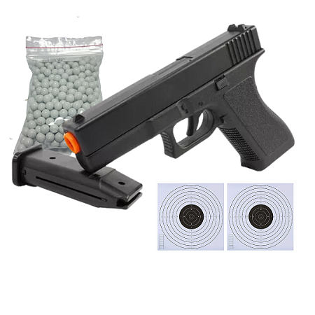 Pistola Airsoft Spring Rossi Vg 307 6mm Lançamento + Brinde