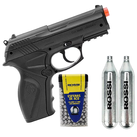 Pistola Airsoft Airgun Wingun C11 Gás Co2 4,5mm - Promoção