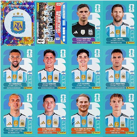 Todas figurinhas COPA 2026 + Extras em PDF