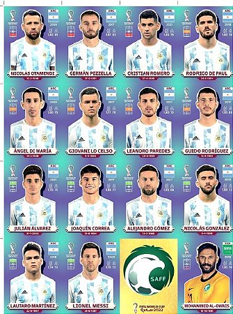 Todas figurinhas COPA 2022 QATAR + Extras em PDF