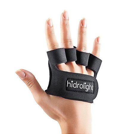Luva Palmar Mini Palma Preto - Hidrolight