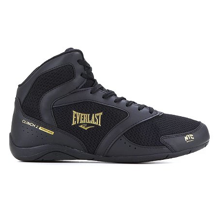 Tênis Cano Alto Clinch II Preto - Everlast - Calçado no Atacado