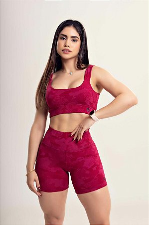 Conjunto Short e Top c/ Bojo Army Poliamida (28001) ref 060 - LS