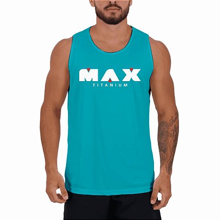 Regata Masculina Basic Azul Claro - Max Titanium - Atacado Esportivo:  Calçados, roupas, acessórios e suplementos