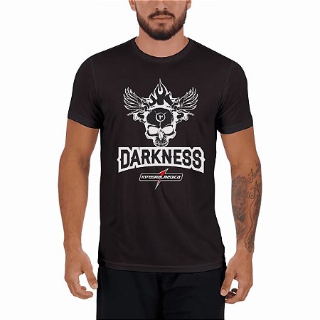 Camiseta Masculina Darkness Obsession Preta - Integralmedica