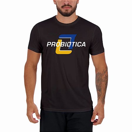 Camiseta Masculina Classic Preta - Probiotica