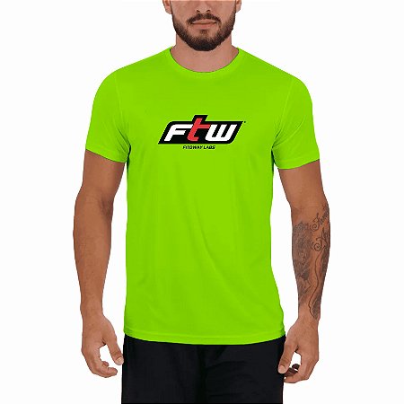 Camiseta Masculina Diabo Verde Superação - FTW
