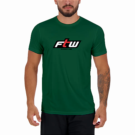Camiseta Masculina Diabo Verde Verde Escuro - FTW