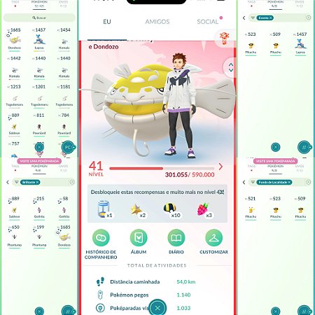 Conta Pokémon Go Nivel 41 Valor