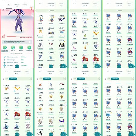 Conta Pokémon Go Nível 37 Valor
