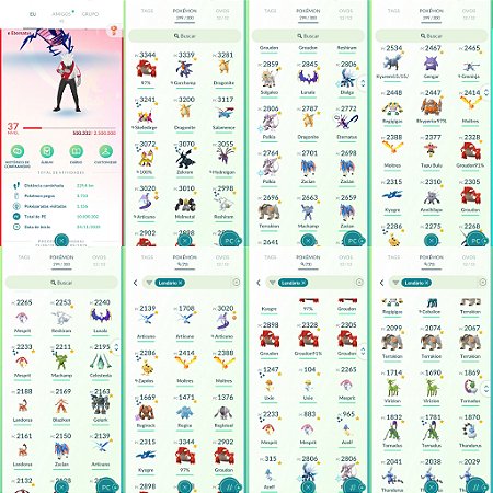 Conta Pokémon Go Nível 37 Valor