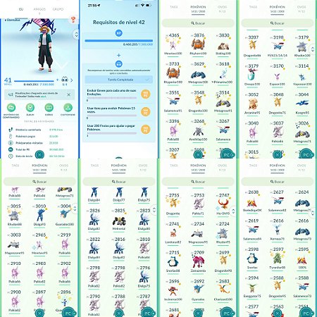 Conta Pokémon Go Nível 41 Mystic