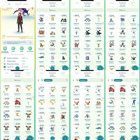 Conta Pokémon Go Nível 39 Instinct