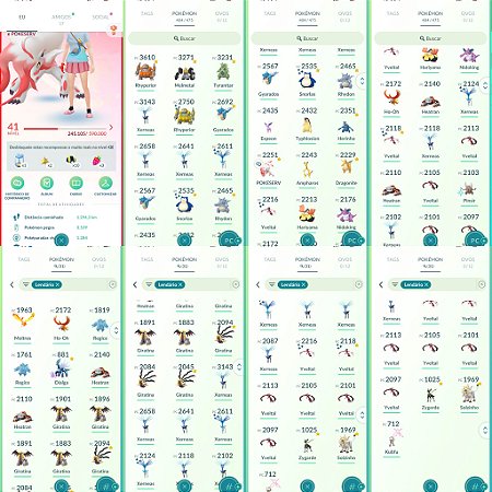 Conta Pokémon Go Nível 41 Valor