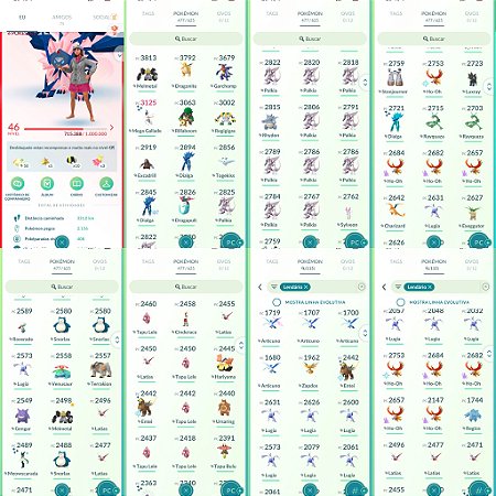 Conta Pokémon Go Nível 46 Valor