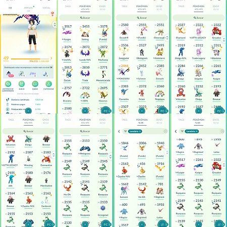 Conta Pokémon Go Nível 49 Instinct