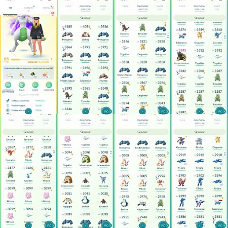 Conta Pokémon Go Nível 66 Instinct