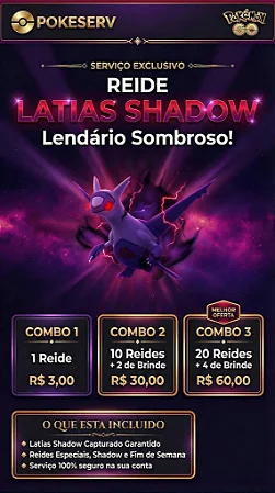 Combos de Reide Latias Shadow | Pokeserv