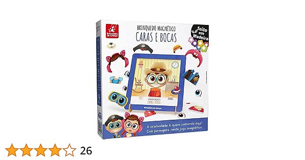BRINQUEDO MAGNETICO - CARAS E BOCAS
