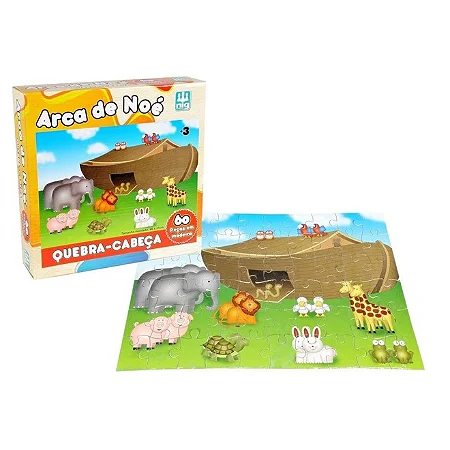MAD. Q.C. ARCA DE NOÉ  60 PÇS