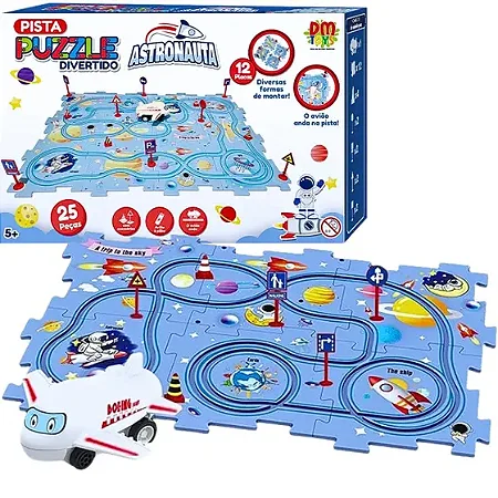 PISTA PUZZLE DIVERTIDO ASTRONA