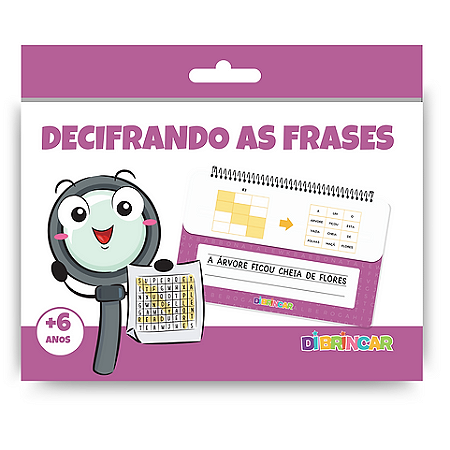 Jogo Educativo Decifrando Frases