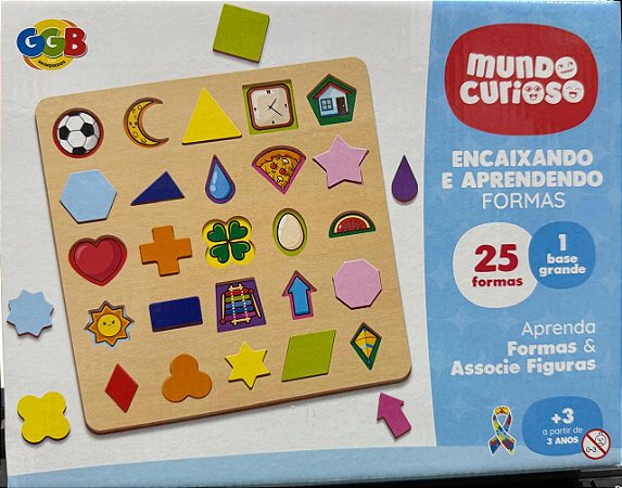 ENCAIXANDO E APRENDENDO - FORMAS