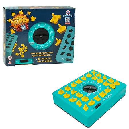 PB530 - JOGO CONTRA O TEMPO - DESAFIO DE MONTAR AS PECAS DO TABULEIRO