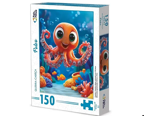 Quebra-Cabeça Polvo da Pais & Filhos - 150 pçs