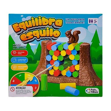 Equilibra Esquilo Pais e Filhos