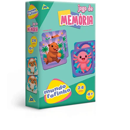 Jogo da memória - Mundo Fofinho