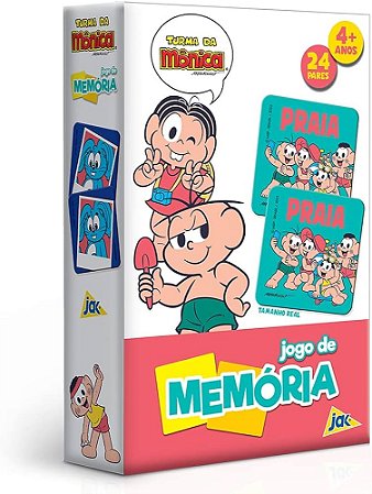 Jogo de Memória Turma da Mônica